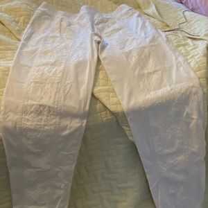 Chicos size 1,5 jeggings with decorative trim